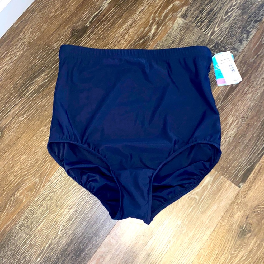Swim Solutions Tummy Control High Waist Bottoms